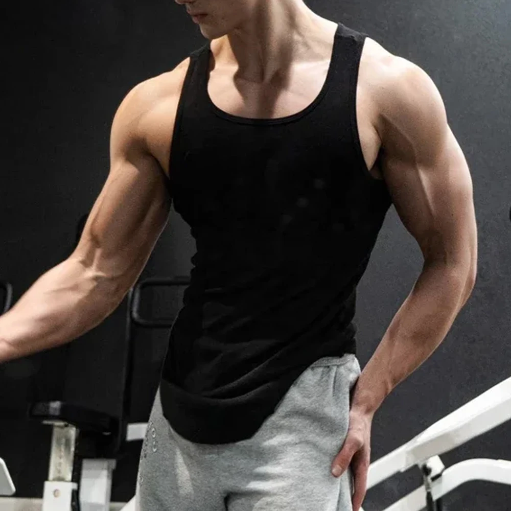 Men's Sport Slim Vest Summer B - Undershirt Crew Neck review and price