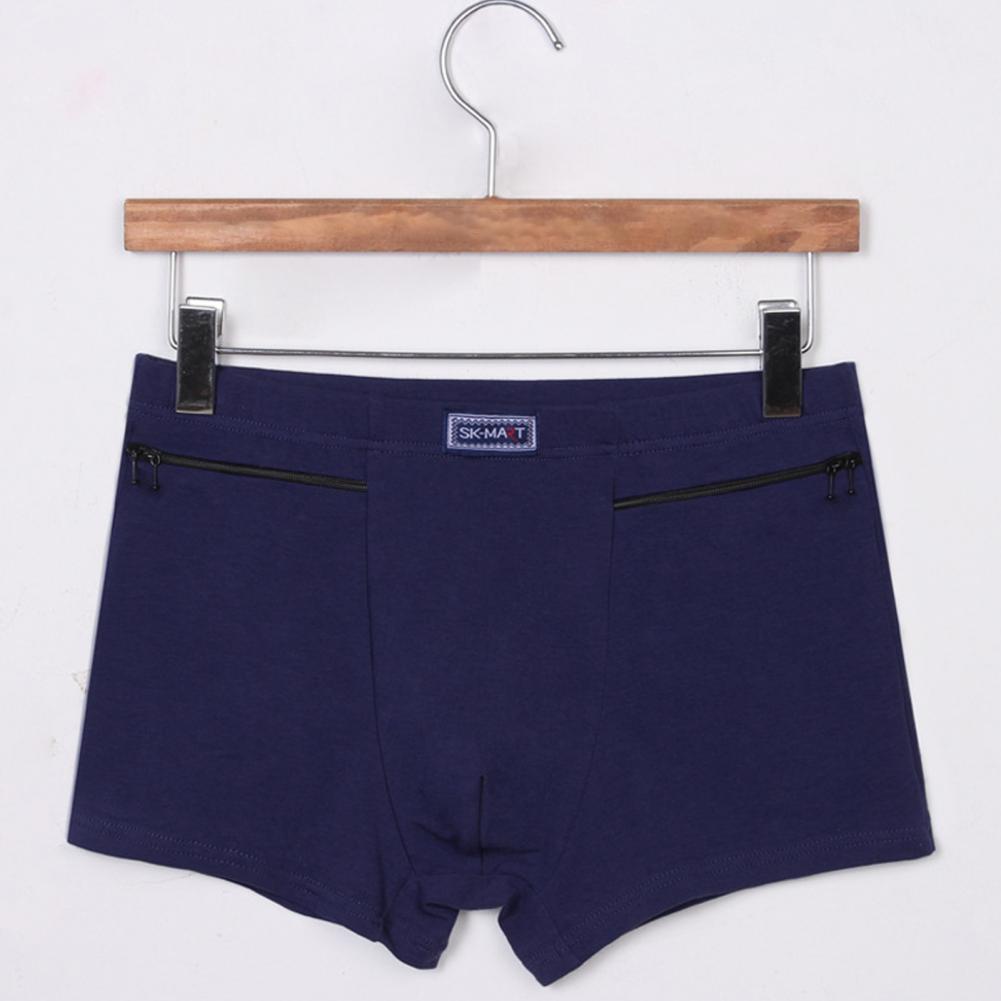 Men's Pockets Underwear Anti-t - Boxer Brief Pack Cotton review and price