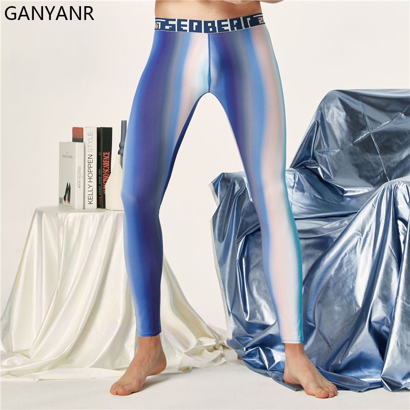 GANYANR Running Tights Men Com - Compression Long Pant review and price