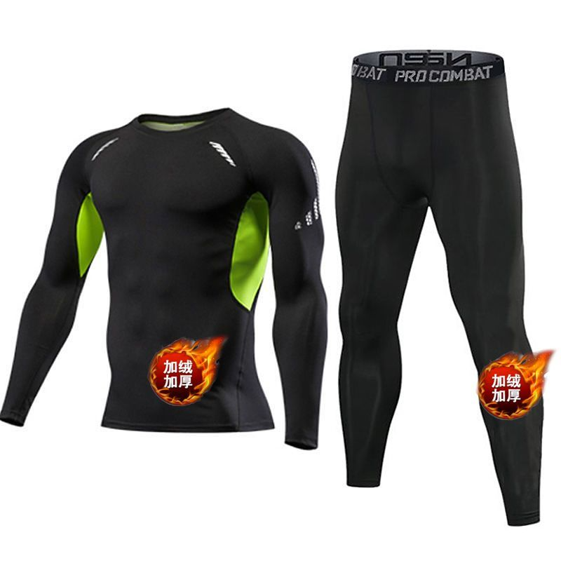 Men Fleece Lined Compression S - Compression Long Pant review and price