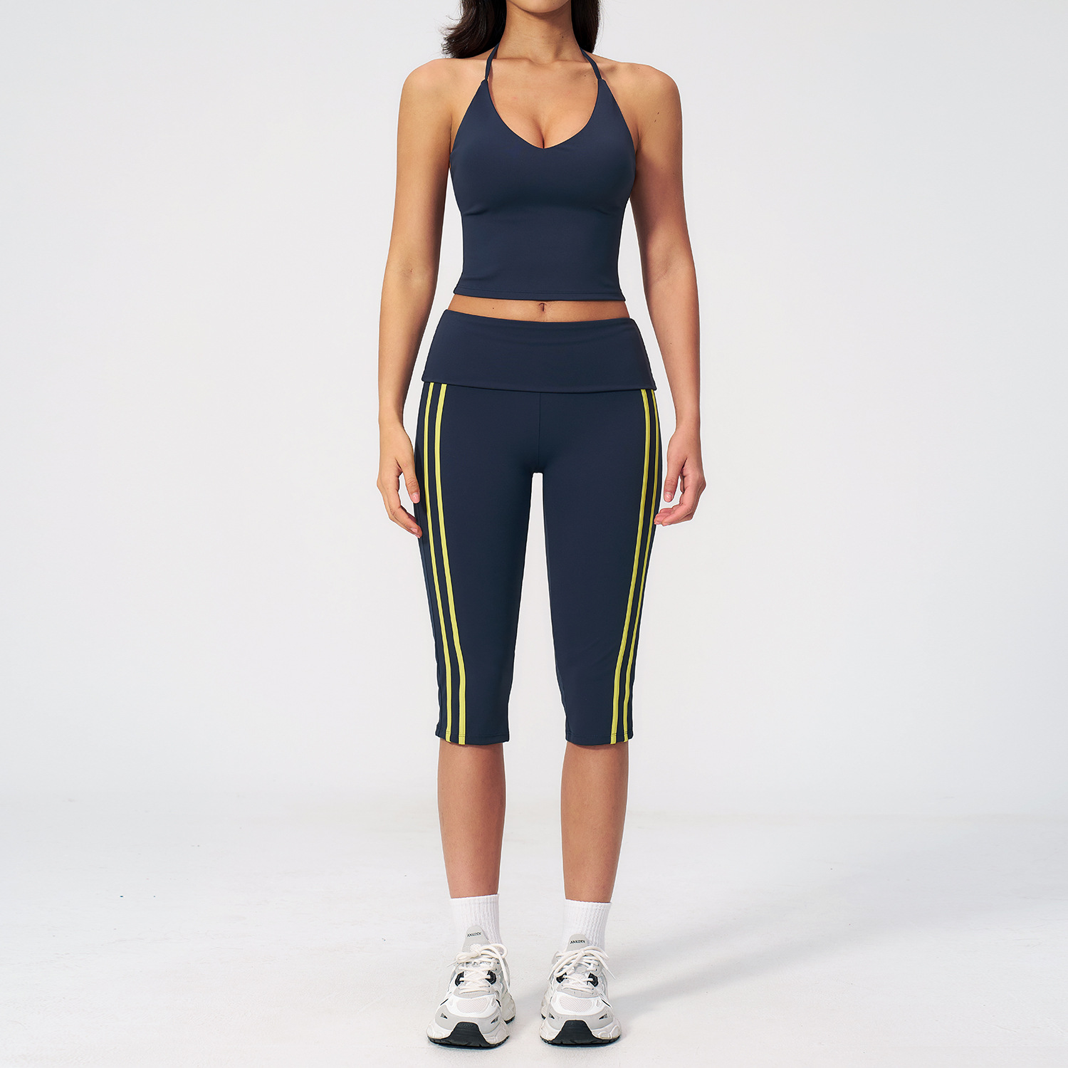 Yoga Suit 2PCS Women Sports Br - Compression Shorts Athletes review and price