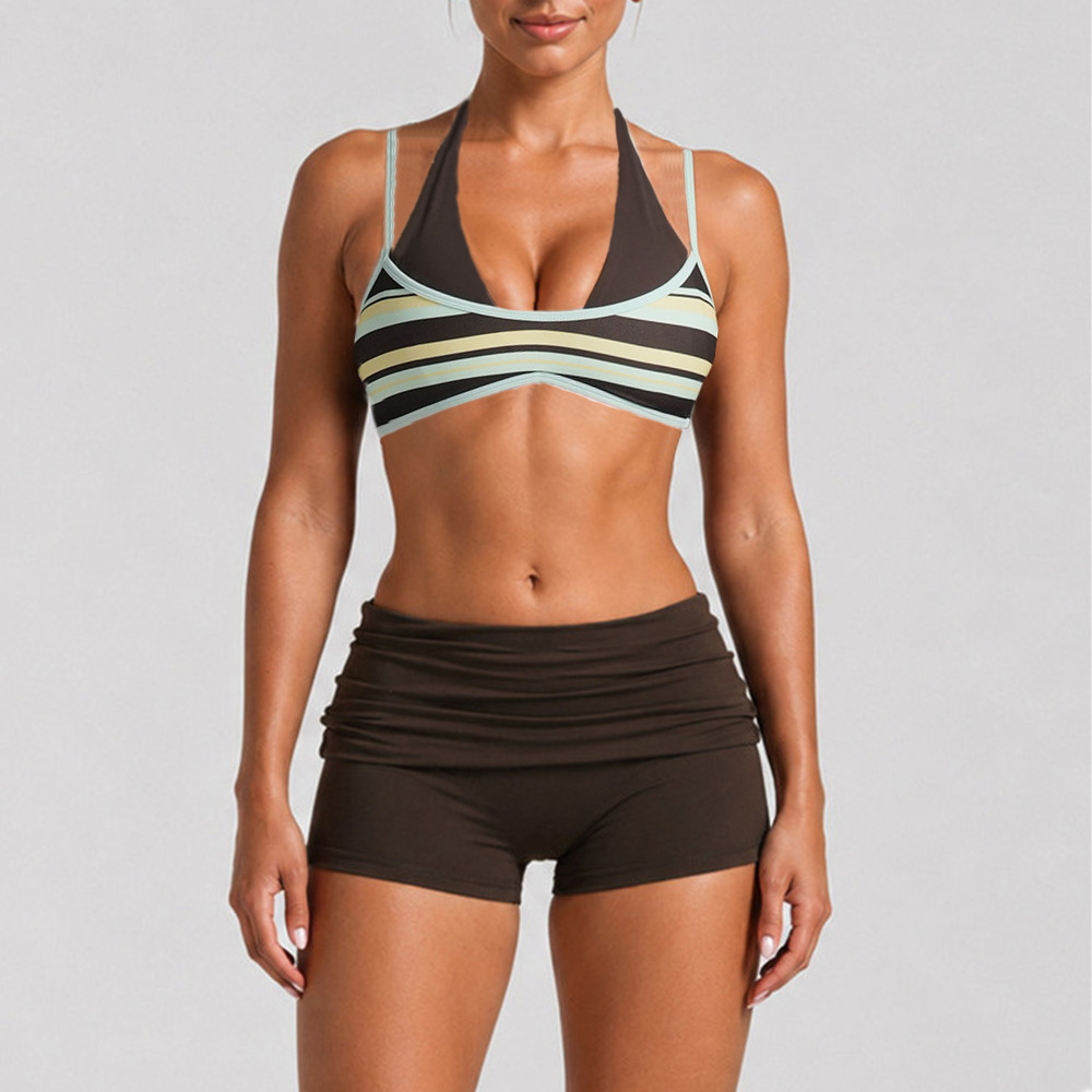 Pad Women Block Dot Halter Dou - Suspender Tank Top review and price